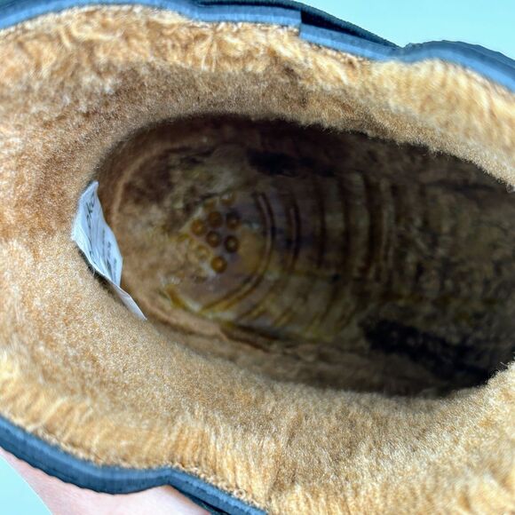 Chooka Delridge Chelsea Waterproof Rain Boots Fur Lined Ankle Bootie Black sz 7 - Picture 11 of 13